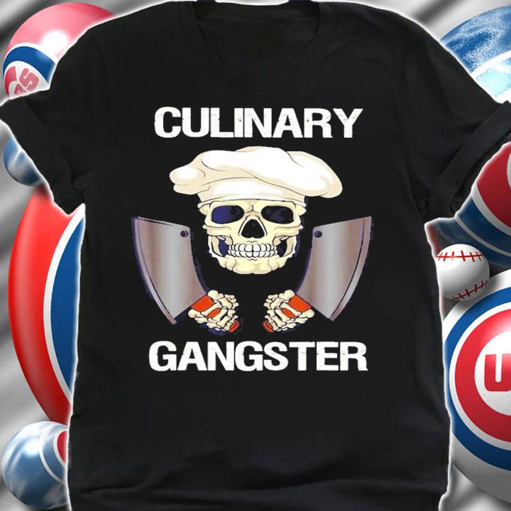 Skull Culinary Gangster Shirt t-shirt shirt