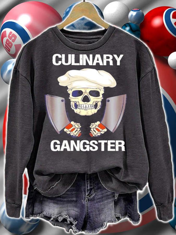 Skull Culinary Gangster Shirt t-shirt sweatshirt