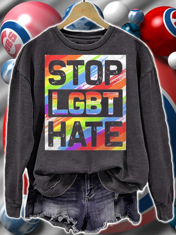 Stop Lgbt Hate Pride Month Gifts Lgbtq Transgender Shirt t-shirt