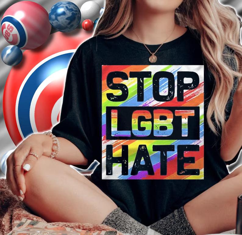 Stop Lgbt Hate Pride Month Gifts Lgbtq Transgender Shirt t-shirt