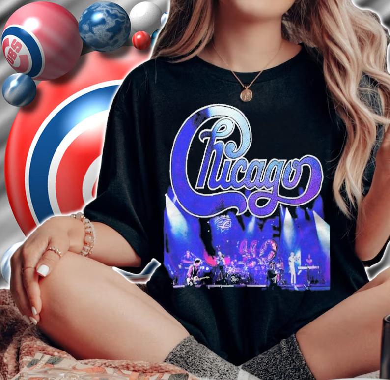 Chicago 1 music popular American rock band poster T-shirt t-shirt woman shirt