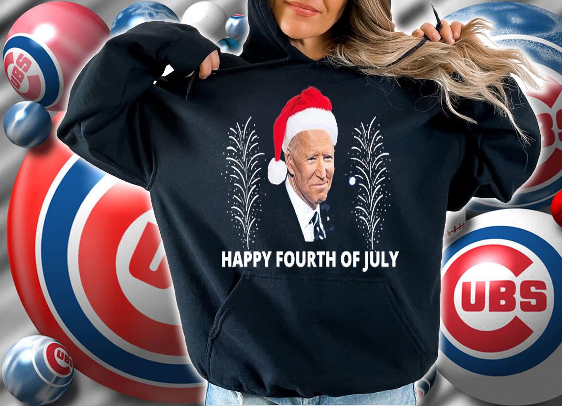 Happy Fourth Of July Biden Christmas Funny Joe Biden T-Shirt t-shirt
