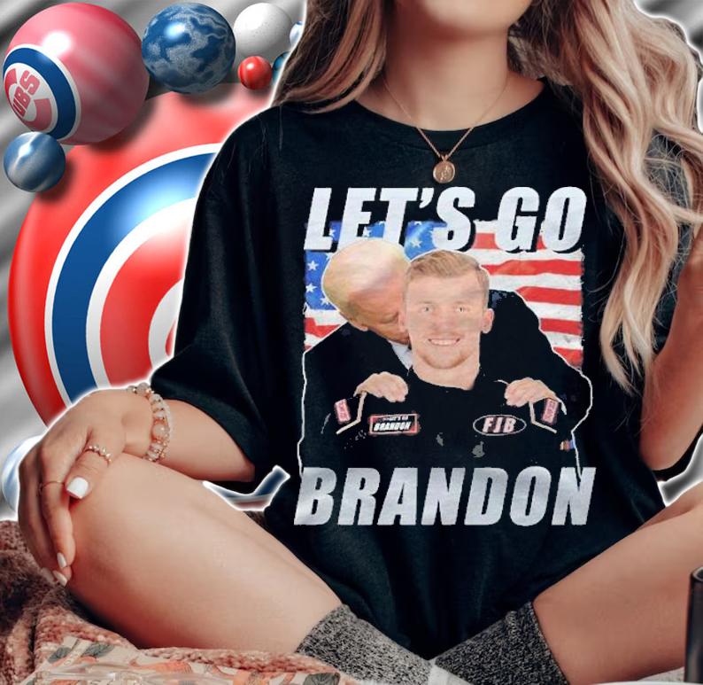 Lets Go Brandon Joe Biden Sniffing Shirt t-shirt woman shirt