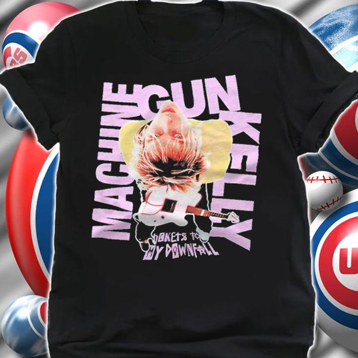 Machine Gun Kelly Tickets to My Downfall photo T-shirt t-shirt shirt