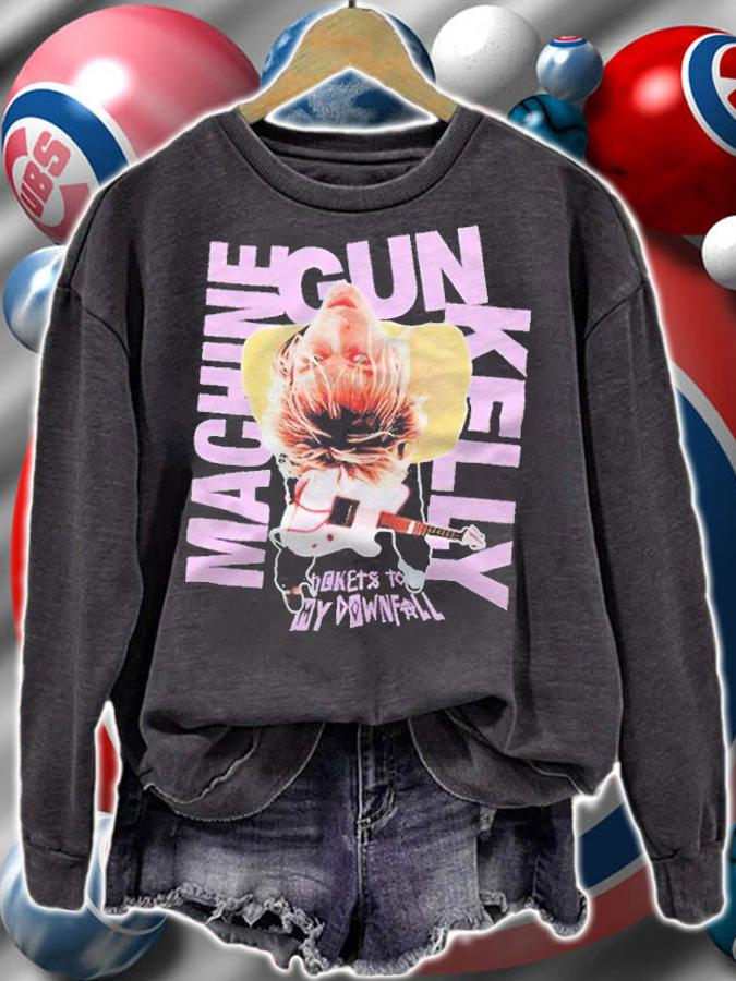 Machine Gun Kelly Tickets to My Downfall photo T-shirt t-shirt sweatshirt