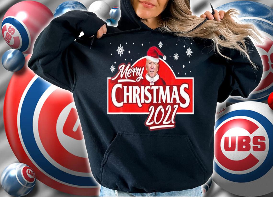 Merry Christmas 2021 Biden Santa Meme Funny Biden 2021 T-Shirt t-shirt hoodie