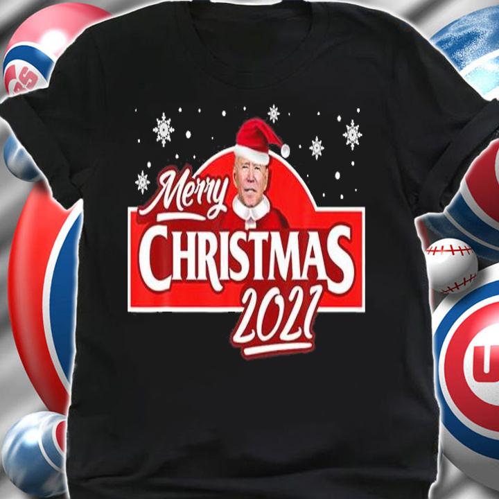 Merry Christmas 2021 Biden Santa Meme Funny Biden 2021 T-Shirt t-shirt shirt