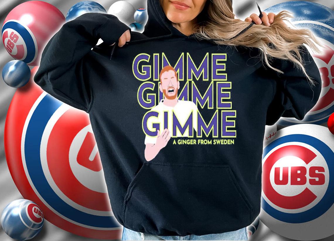 Official Dejan Kulusevski Gimme A Ginger From Sweden Shirt t-shirt