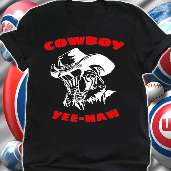 Shark Robot Merch Cowboy Yeehaw Shirt t-shirt