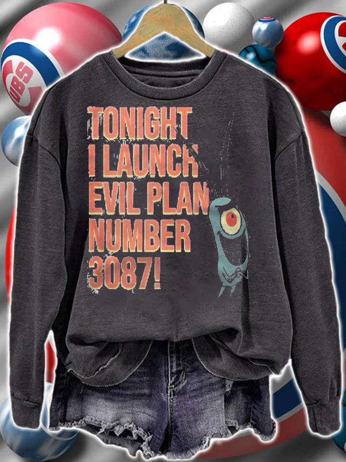 Spongebob Squarepants Plankton Evil Plan Number 3087 Shirt t-shirt