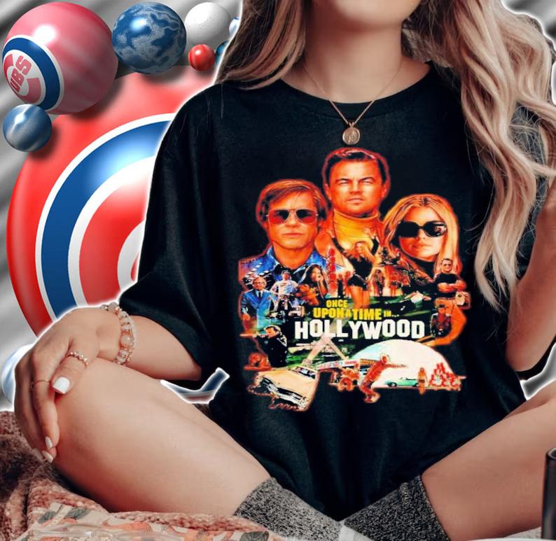 Tarantino Once Upon A Time In Hollywood Shirt t-shirt woman shirt