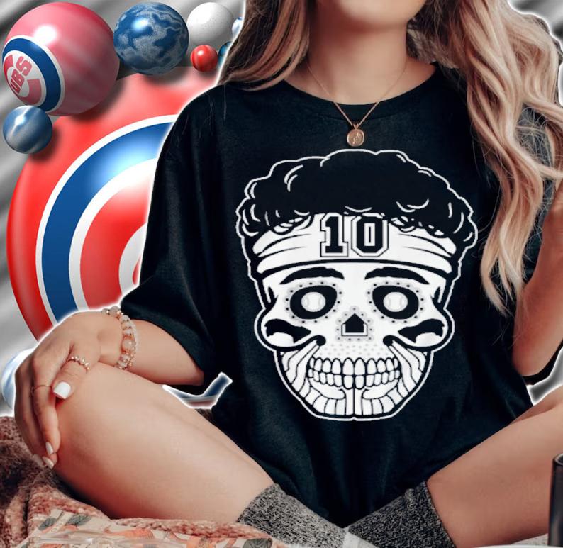 Yoan Moncada Sugar Skull Baseball Shirt t-shirt