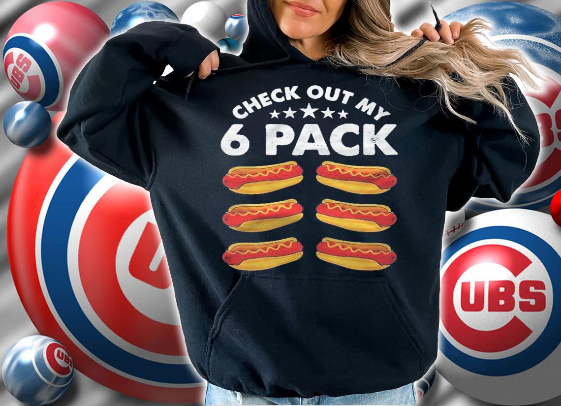 Check Out My Six Pack Funny Hot Dog Shirt t-shirt