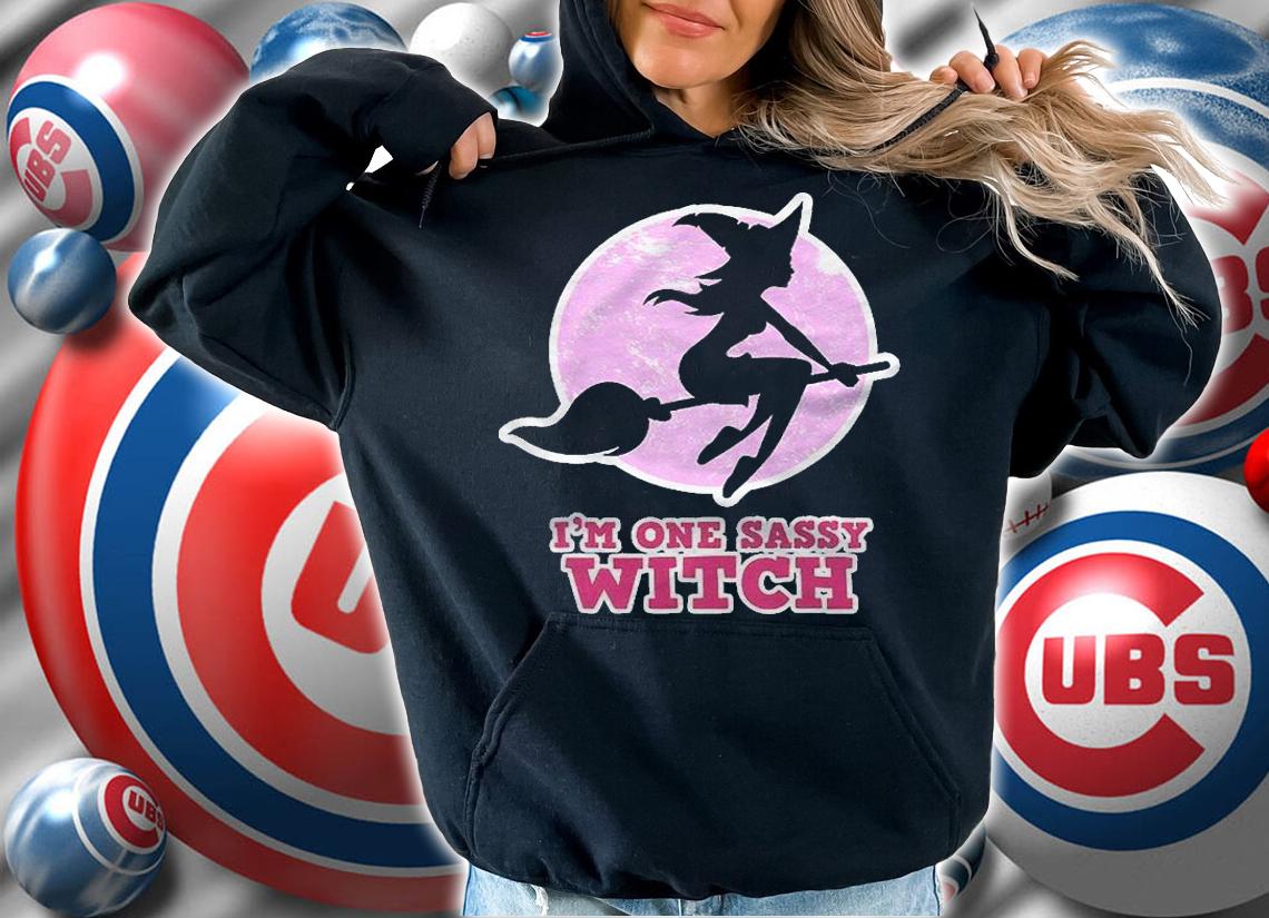 Im One Sassy Witch For Girls  Pink Witch Halloween Shirt t-shirt hoodie
