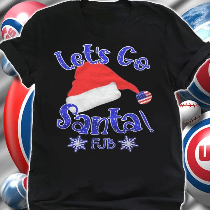 Lets Go Brandon Lets Go Santa Christmas Eve Holiday Shirt t-shirt