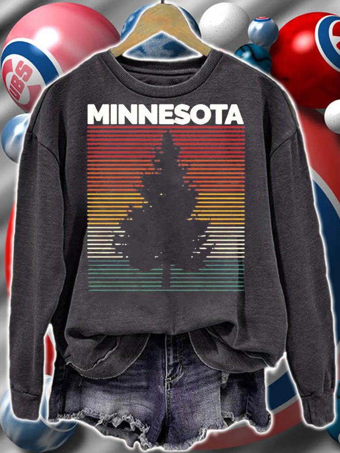 Minnesota Vintage Outdoors Sunset Souvenir T-Shirt t-shirt sweatshirt