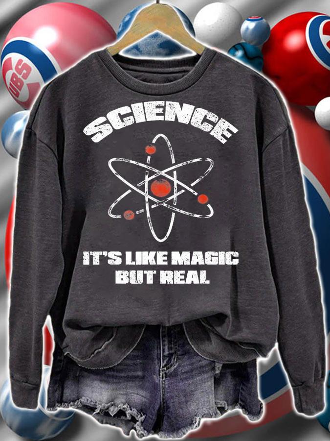 Science It's Like Magic But Real Teacher Teaching School T-Shirt t-shirt