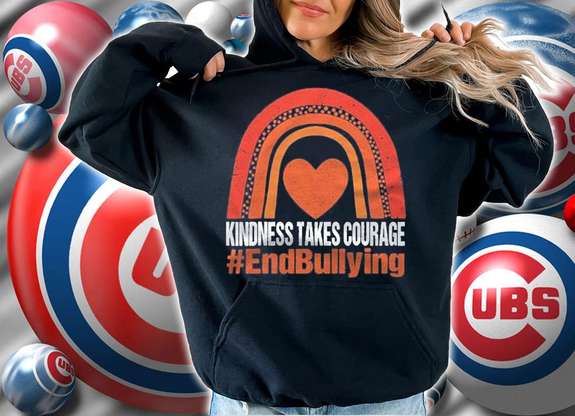 Unity Day Shirt Orange Kindness Takes Courage End Bullying Shirt t-shirt hoodie