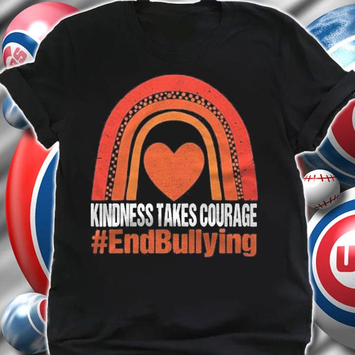 Unity Day Shirt Orange Kindness Takes Courage End Bullying Shirt t-shirt shirt