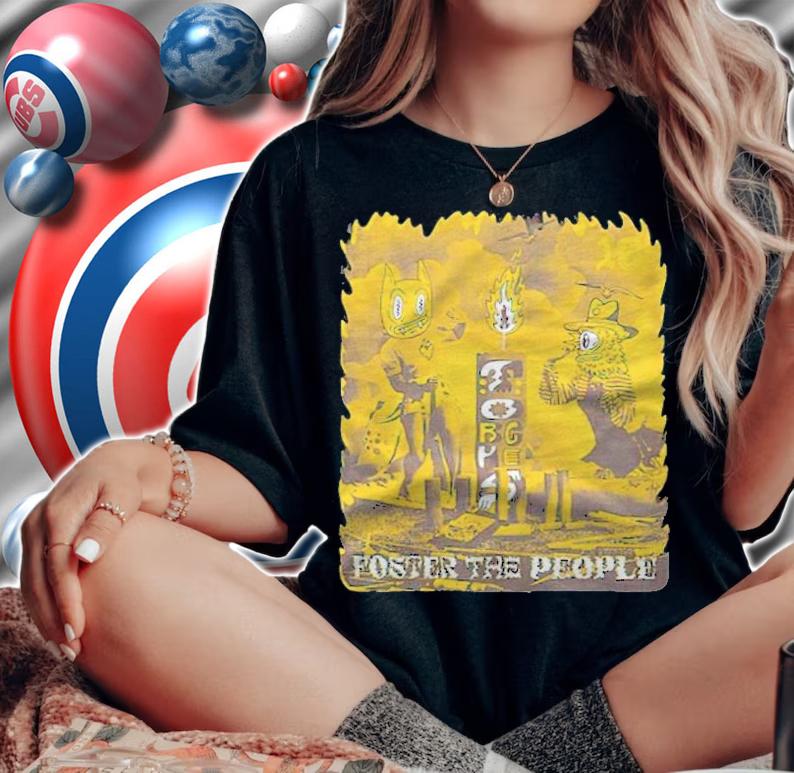 Foster the People Torches 10 years anniversary T-shirt t-shirt woman shirt