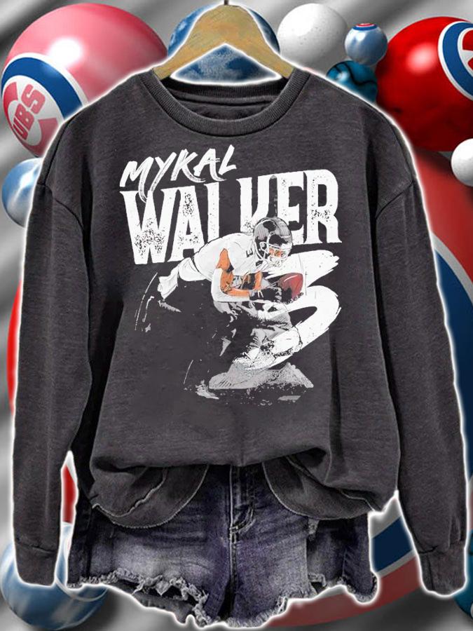Mykal Walker Atlanta Player Name Atlanta Football Shirt t-shirt sweatshirt