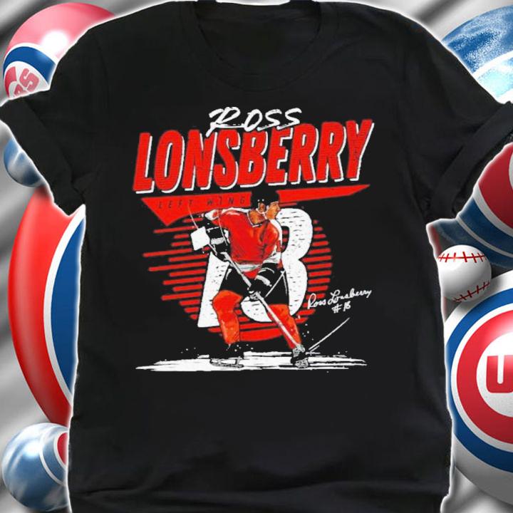 Ross Lonsberry Philadelphia Comet Hockey Signatures Shirt t-shirt shirt