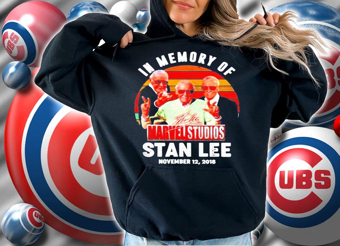 Stan Lee In Memory Of Marvel Studios Signature Shirt t-shirt hoodie