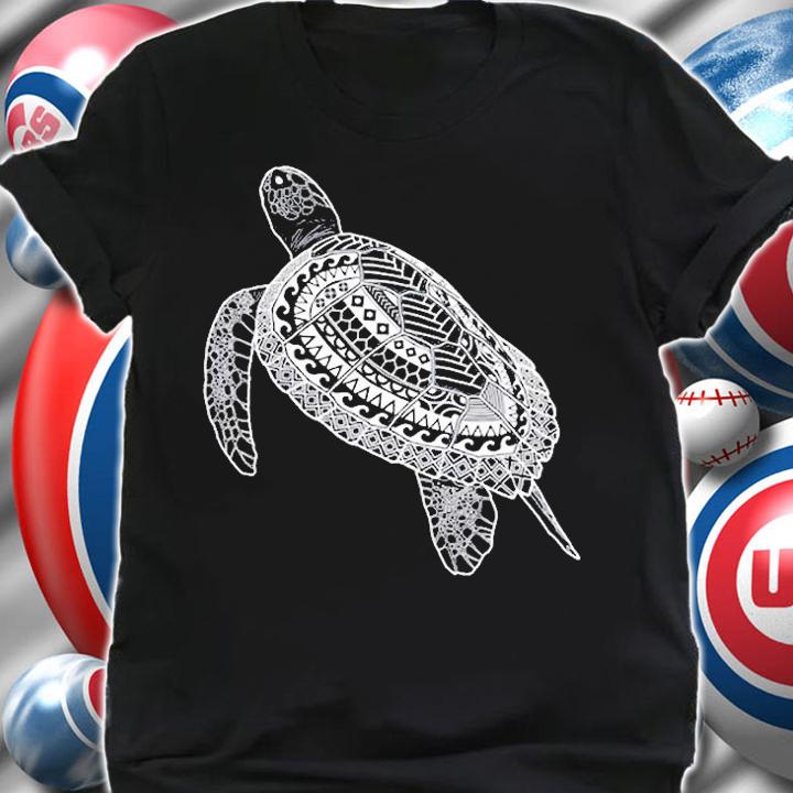 Tribal Turtle Lover T-Shirt t-shirt shirt