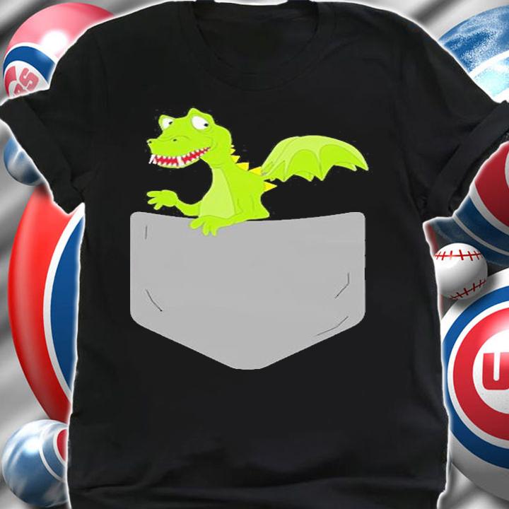 Cool Dragon in Your Pocket Funny Dragons Lover Gift T-Shirt t-shirt