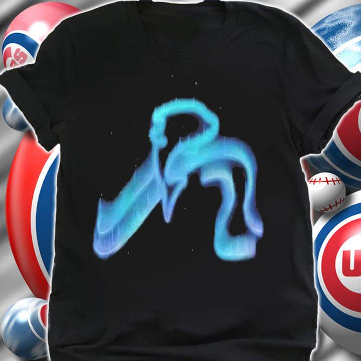 Foolish aurora shark lights T-shirt t-shirt shirt