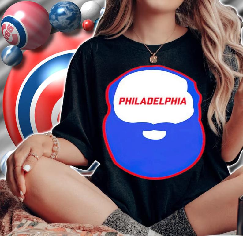 James Harden Philadelphia 76ers Silhouette Shirt t-shirt woman shirt