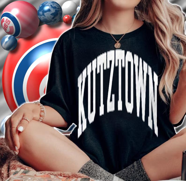 Kutztown Vintage Retro Varsity Style High School Sport Shirt t-shirt woman shirt