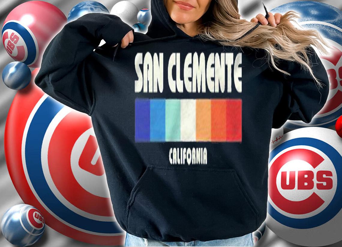 Retro San Clemente California 70S Shirt t-shirt hoodie