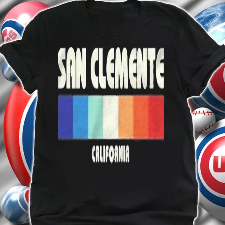 Retro San Clemente California 70S Shirt t-shirt shirt