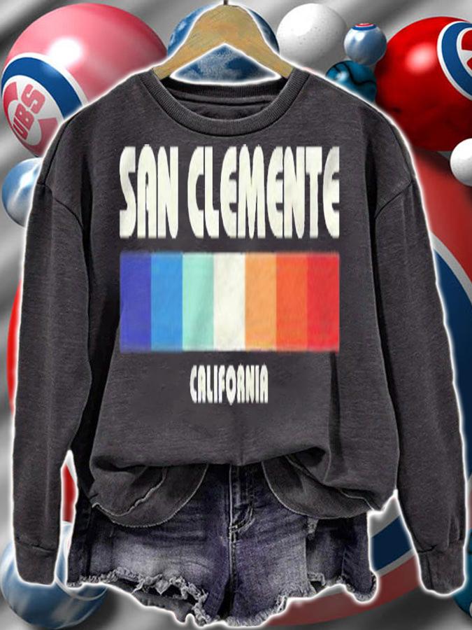 Retro San Clemente California 70S Shirt t-shirt sweatshirt