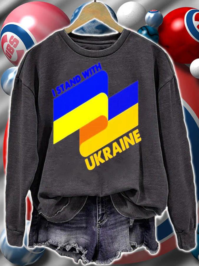 Support Ukraine I Stand With Ukraine Ukrainian Flag Shirt t-shirt sweatshirt