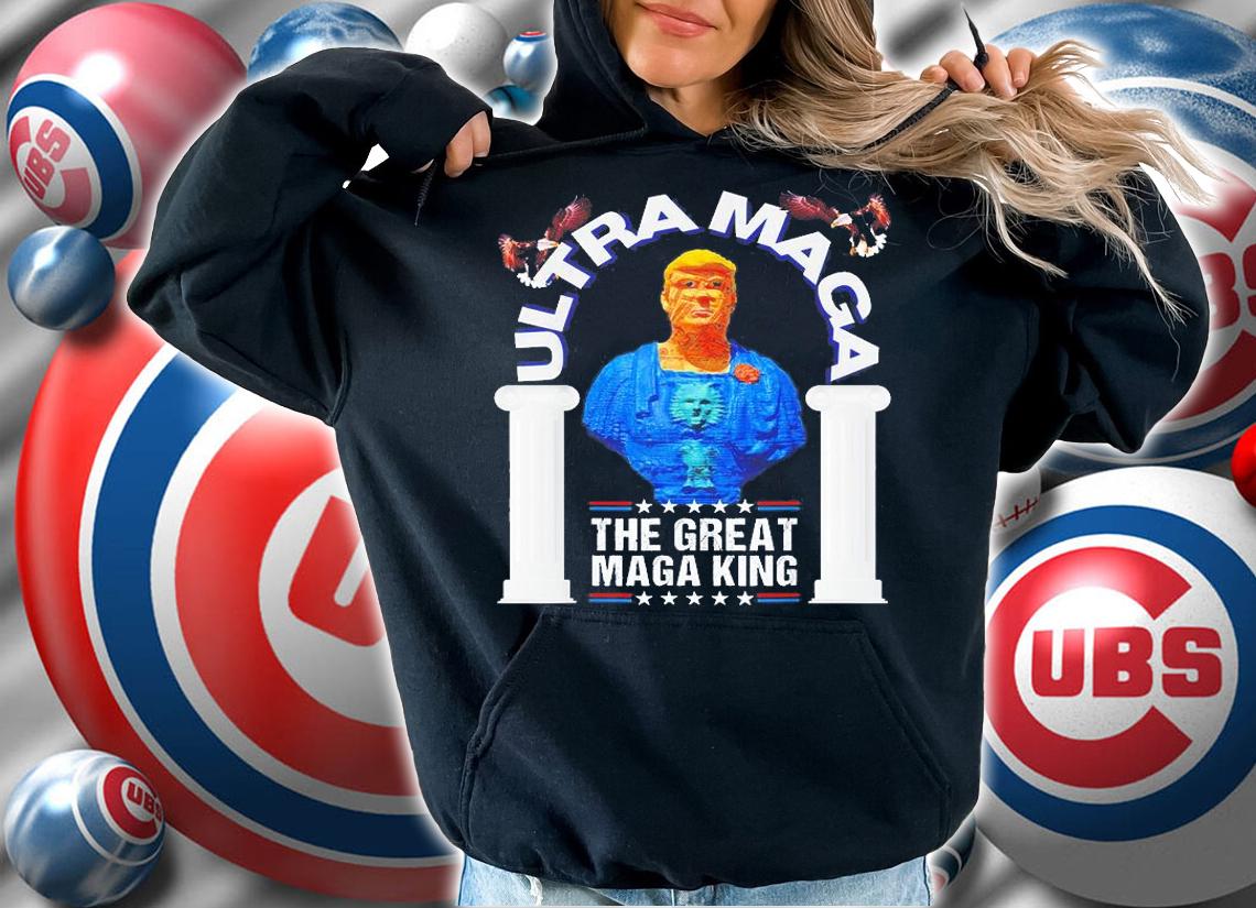 Ultra Maga King Trump Biden 2024 Ultra Maga Crowd Ultra Maga T-Shirt t-shirt