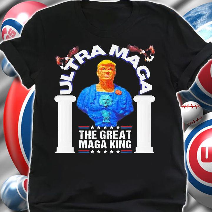 Ultra Maga King Trump Biden 2024 Ultra Maga Crowd Ultra Maga T-Shirt t-shirt