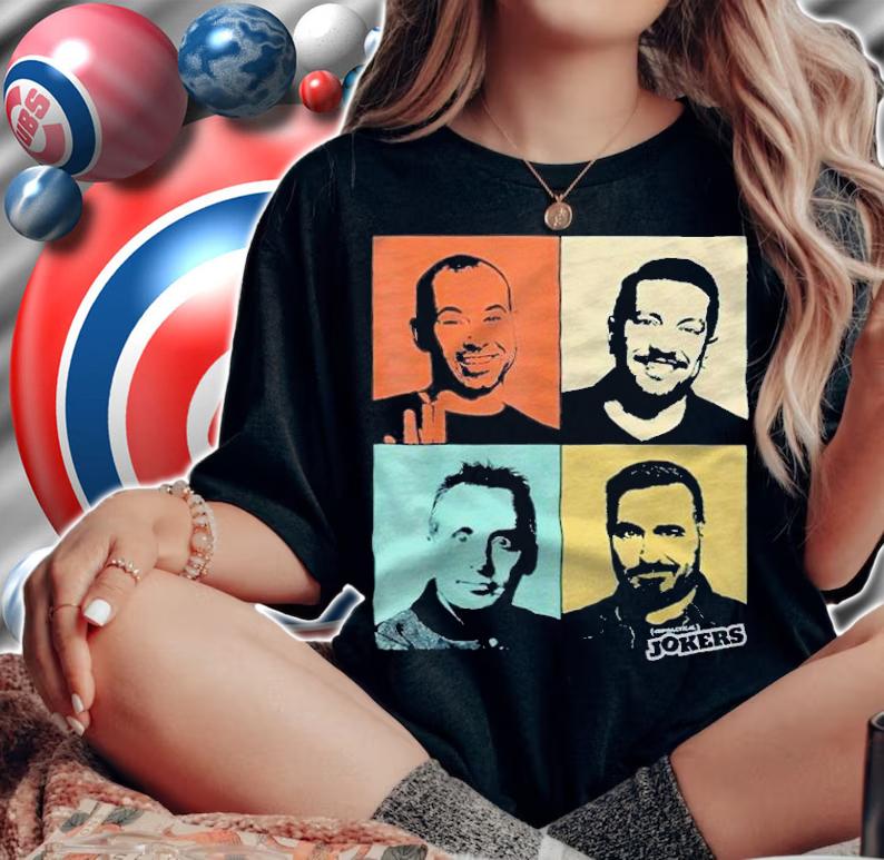 Impractical Jokers team portrait T-shirt t-shirt woman shirt
