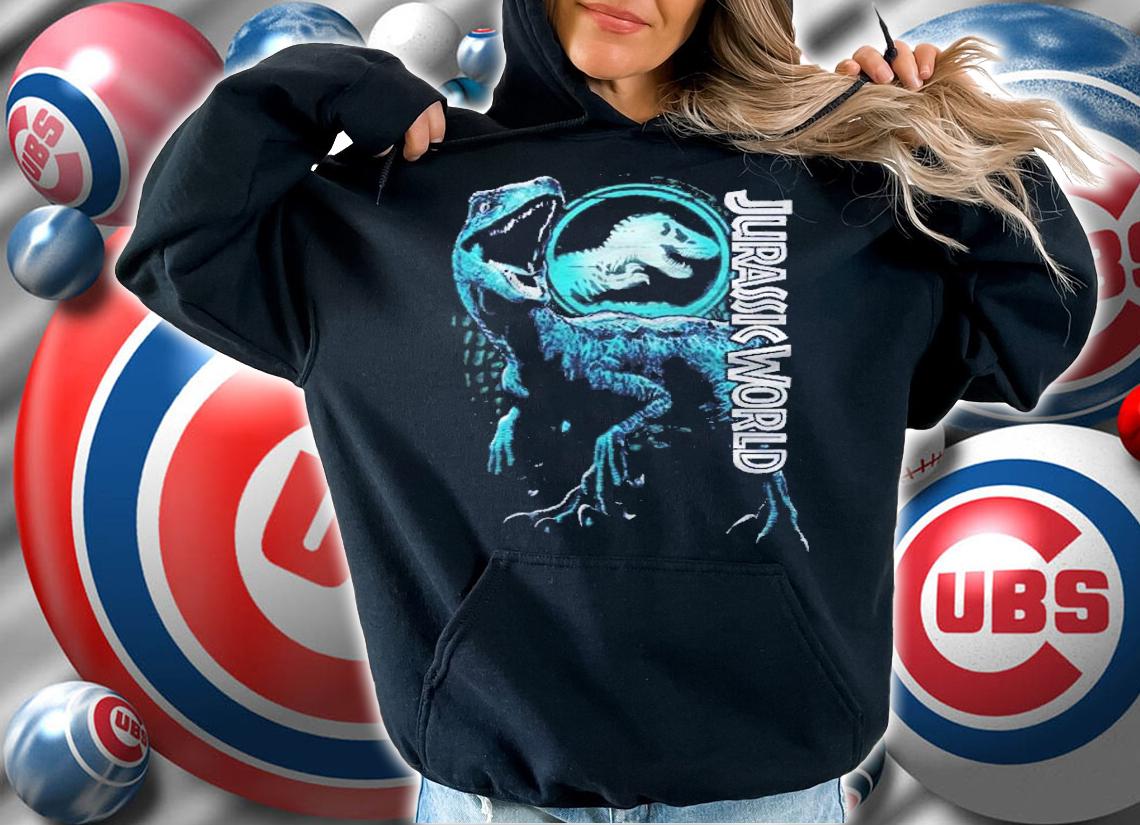 Jurassic World Fallen Kingdom Raptor Blue Logo Shirt t-shirt