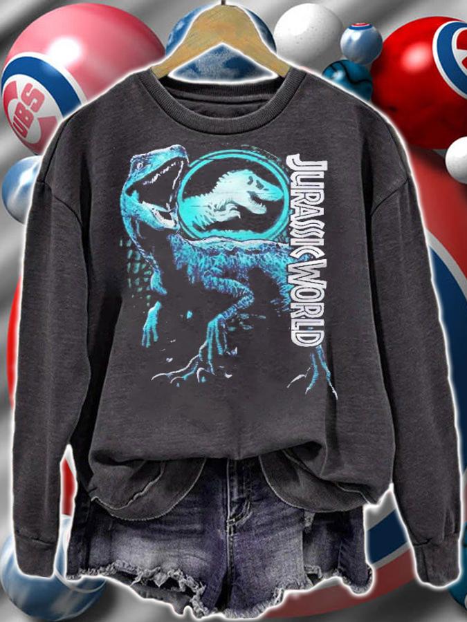 Jurassic World Fallen Kingdom Raptor Blue Logo Shirt t-shirt