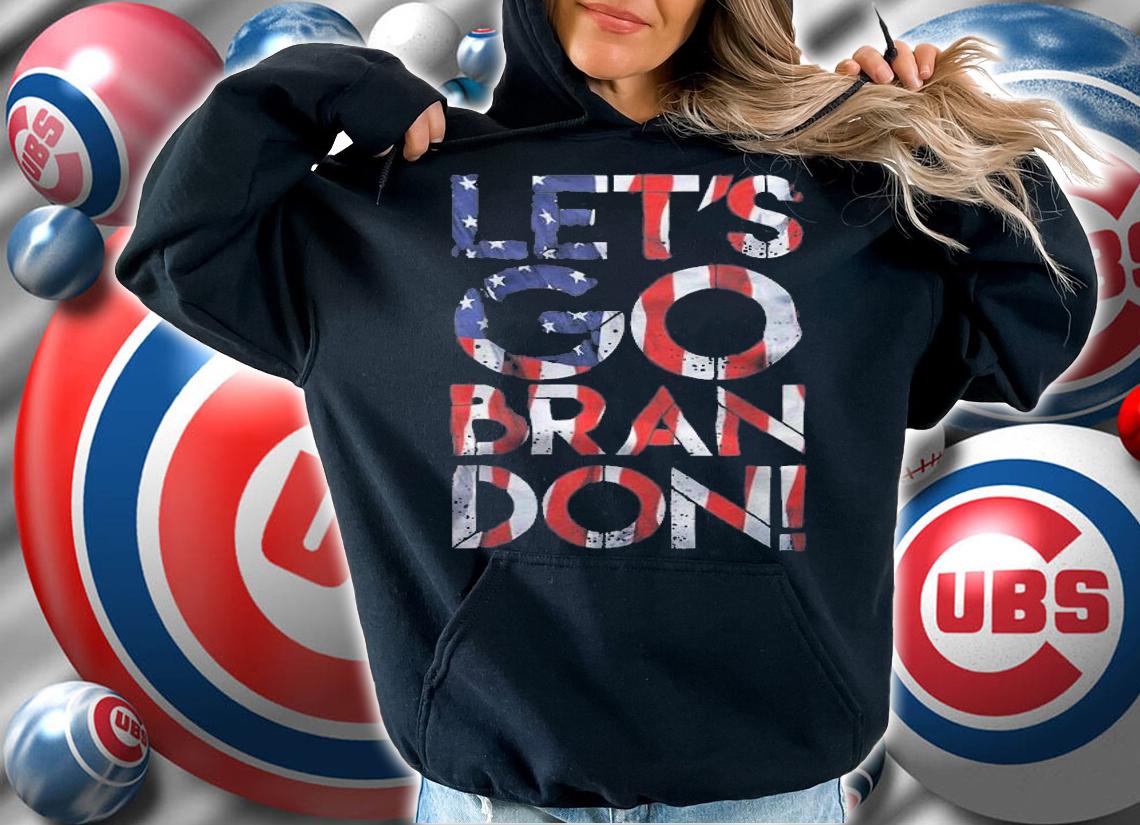 Let's Go Brandon FJB Impeach Biden President USA Flag T-Shirt t-shirt