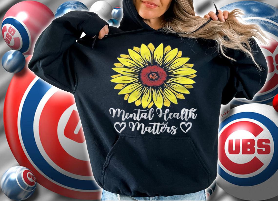 Mental Health Matters Sunflower Mental Health Awareness Pullover Shirt t-shirt hoodie