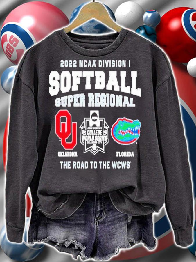 NCAA Division I Softball Super Regional Arizona State 2022 Oklahoma Vs Florida Shirt t-shirt