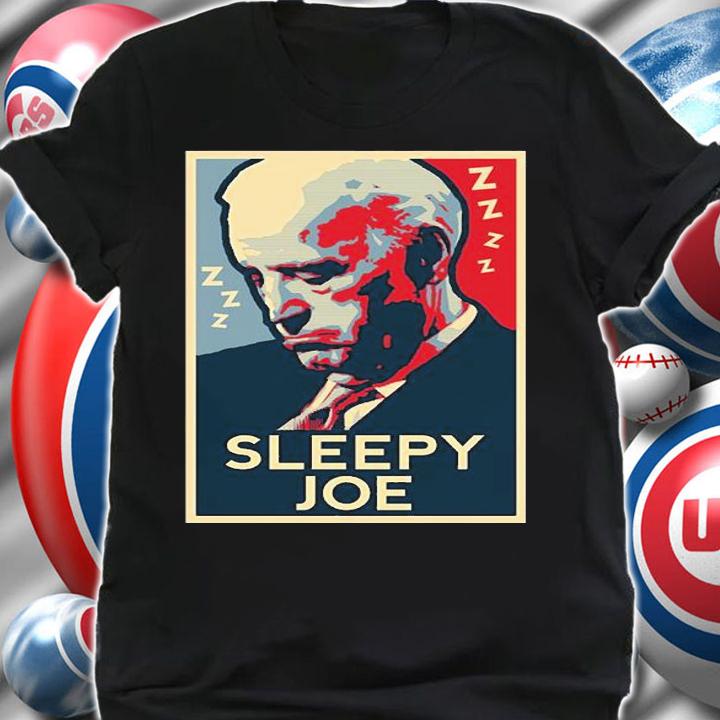 Sleepy Joe Zzz Poster Biden Vintage T-Shirt t-shirt