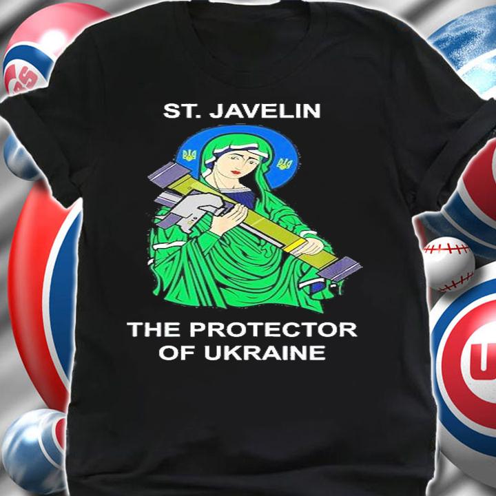 St. Javelin The Protector Of Ukraine T-Shirt t-shirt shirt