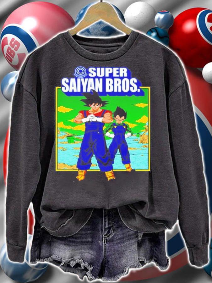 Dragon Ball Super Saiyan Bros Shirt t-shirt sweatshirt