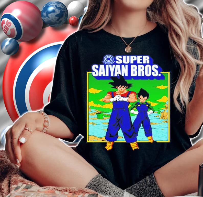 Dragon Ball Super Saiyan Bros Shirt t-shirt woman shirt