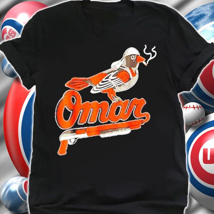 Omar The Wire Baltimore Oriole T-Shirt t-shirt