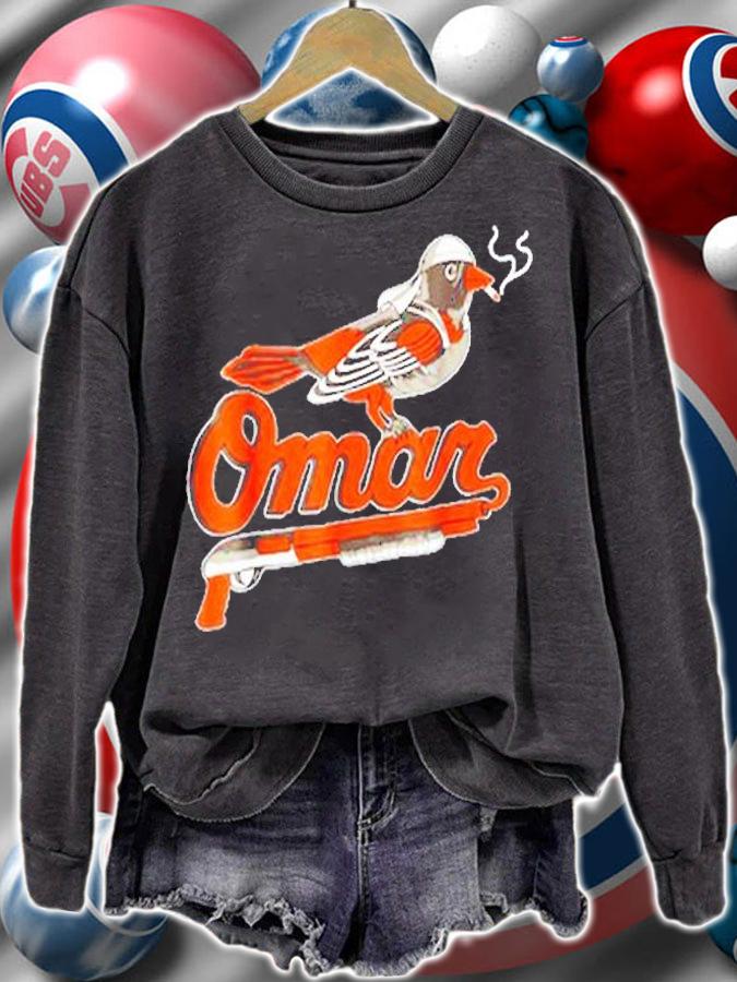 Omar The Wire Baltimore Oriole T-Shirt t-shirt